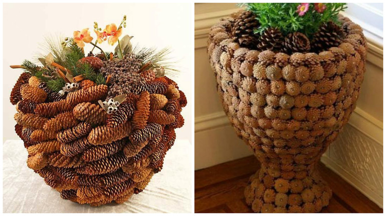 Panier de cônes