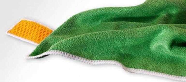 Où utilise-t-on un matériau en microfibre?