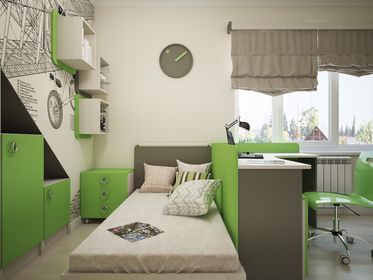 Caractéristiques de l'aménagement d'une chambre d'enfant