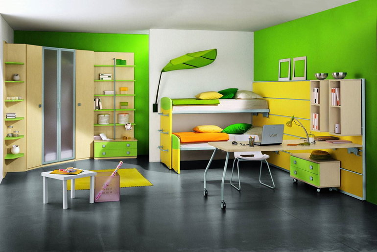 Concevoir une salle pour un enfant d'âge préscolaire
