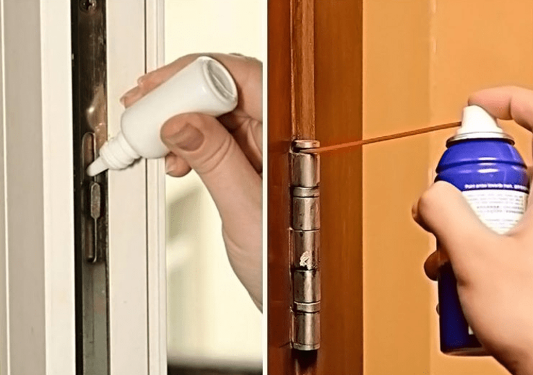 Que faire si la porte de la pièce commence à craquer fortement