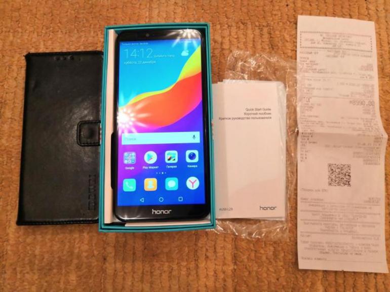 Honor 7A Pro apparaatbeschrijving