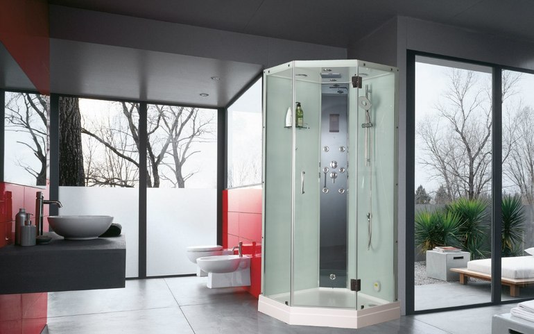 Cabine de douche