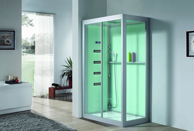 Modèles fermés de cabines de douche