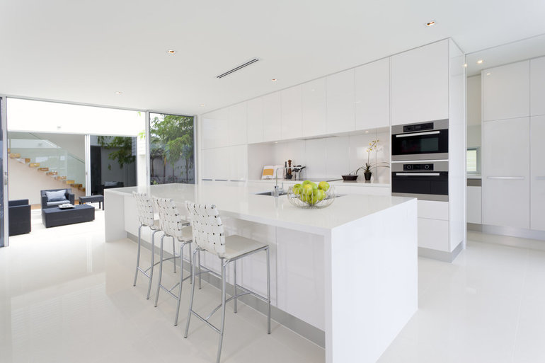 Cuisines blanches modernes