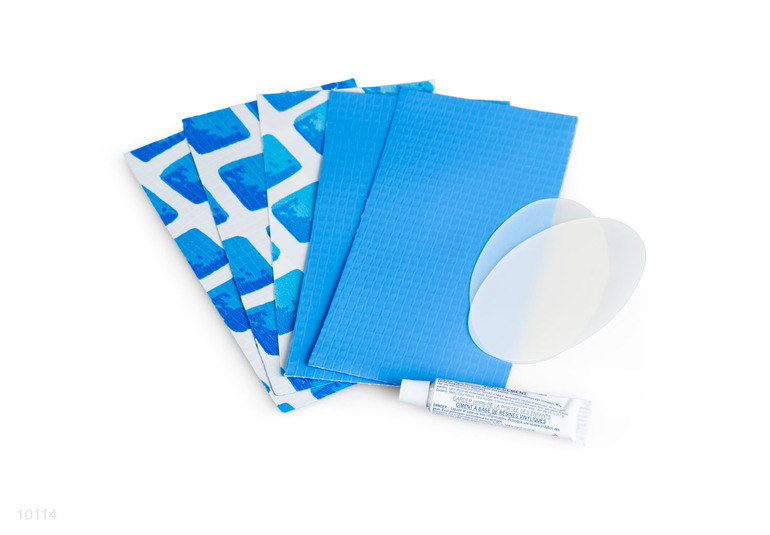 Kit de réparation de piscine.